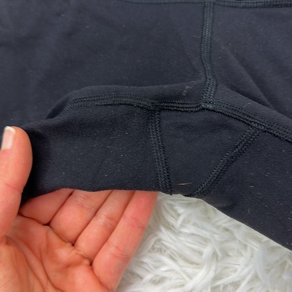 Lululemon Wunder Under Crop II (Roll Down) *Special Edition Black - Picture 4 of 8